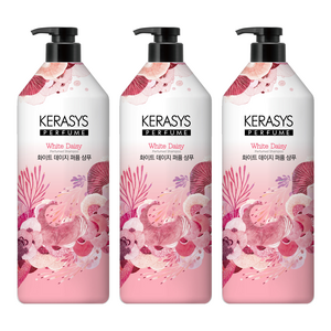 케라시스 퍼퓸 샴푸 화이트 데이지, 3개, 1L