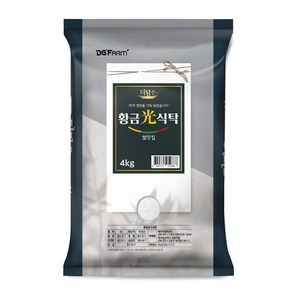 더담은 2026년산 햅쌀 황금빛식탁 백미 상등급, 4kg, 1개