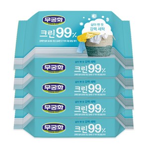 무궁화 크린99% 세탁비누, 230g, 4개