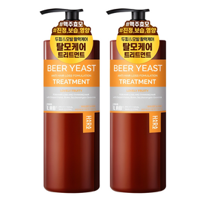 하라즈 맥주효모 탈모 증상 완화 트리트먼트 러블리프루티향, 2개, 500ml