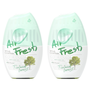 에어후레쉬 크리스탈워터 실내용 대용량 방향제 본품, 400ml, 2개, 포레스트향