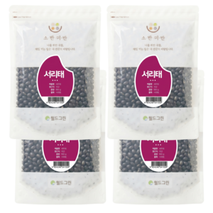 소반미반 서리태, 500g, 4개