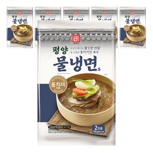 한성기업 평양 물냉면 S, 6개, 900g