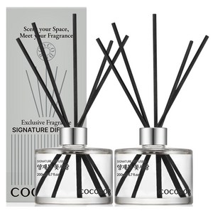 코코도르 디퓨저, 양재동꽃시장, 200ml, 2개