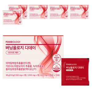 푸드올로지 버닝올로지 디데이 다이어트 케어, 10회분, 6개