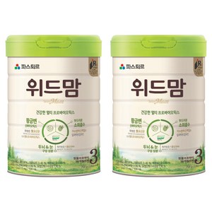 위드맘 분유 3단계, 750g, 2개
