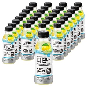 더단백 워터 프로틴 백자몽, 400ml, 30개