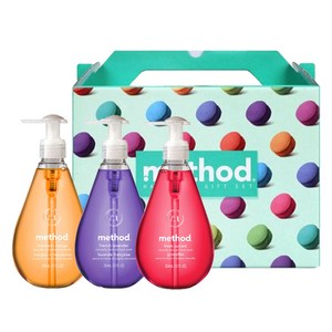 메소드 고보습 핸드워시 3종 세트 만다린 망고+후레쉬 커런트+프렌치 라벤더 향, 354ml, 1개