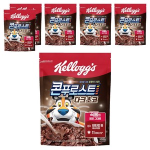 콘푸로스트 다크초코 시리얼, 550g, 6개