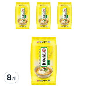 오뚜기옛날 국수 중면, 2.5kg, 8개