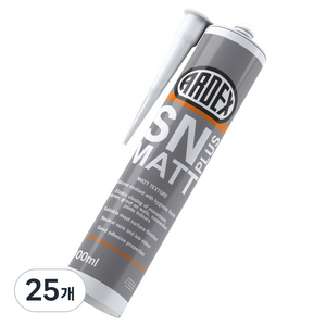 아덱스 SN+ MATT 하이진 실리콘 실란트 화이트 300ml, 25개
