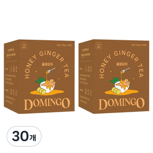 도밍고 꿀생강차 티백, 1.5g, 10개입, 30개