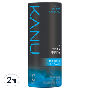 카누 아이스샷 아메리카노, 1.8g, 10개입, 2개