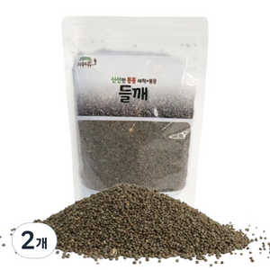 키워쥬 신선한 통통 세척 + 볶음 들깨, 500g, 2개