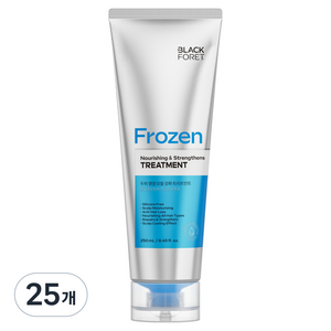 블랙포레 프로즌 두피 영양 모발 강화 탈모증상완화 트리트먼트, 25개, 250ml