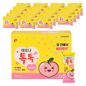 레모나 톡톡 비타민C 100포, 200g, 20개