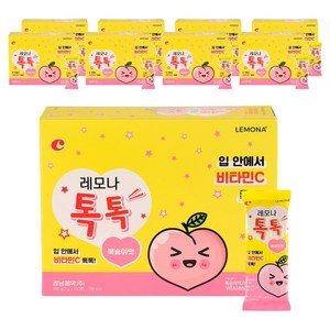 레모나 톡톡 비타민C 100포, 200g, 9개