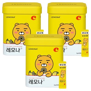 레모나 카카오프렌즈 비타민C 50포, 100g, 3개