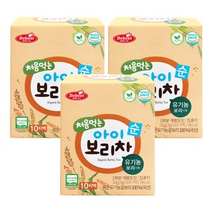 베베스트 처음 먹는 아이 보리차, 30g, 10개입, 3개