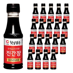 햇살담은 두번 달여 더 진한 진간장, 200ml, 20개