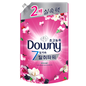 다우니 탈취파워 초고농축 섬유유연제 목련과베리 리필, 1.6L, 1개