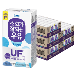 소화가잘되는우유 오리지널 미니, 120ml, 120개