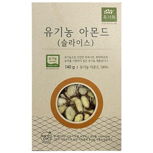 유가원 유기농 아몬드 슬라이스 토핑, 140g, 1개