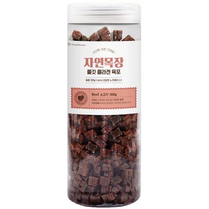 자연목장 강아지 쫄깃 콜라겐 육포, 1개, 소고기, 500g