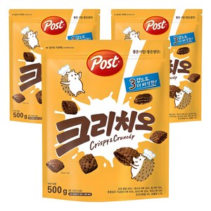 포스트 크리치오 시리얼, 500g, 3개