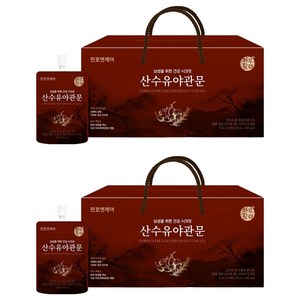 하루활력 남성을 위한 건강 시크릿 산수유야관문, 2.1L, 2개