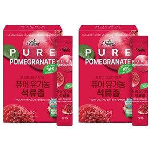 천호엔케어 퓨어 유기농 석류즙, 300ml, 2개