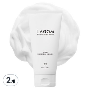 라곰 셀럽 마이크로 폼 클렌저, 150ml, 2개