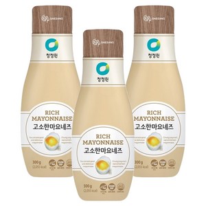 청정원 고소한 마요네즈, 300g, 3개