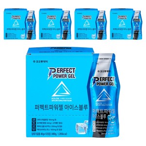 코오롱제약 퍼펙트 파워젤 아이스블루, 12회분, 5개