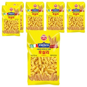 오뚜기 프레스코 후실리, 500g, 6개