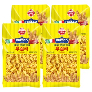 오뚜기 프레스코 후실리, 500g, 4개