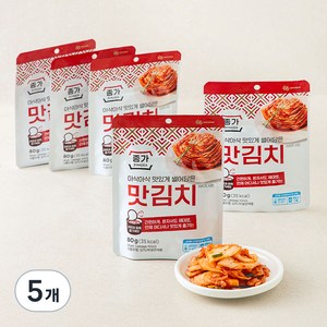 종가 투어 맛김치 5개입, 400g, 5개