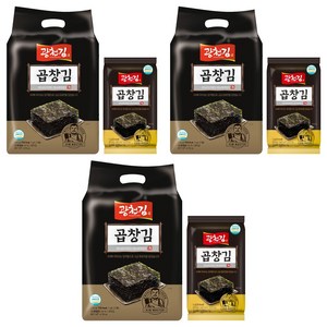 광천김 곱창도시락김, 5g, 81개