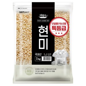 더담은 미소진품 현미 특등급, 1kg, 1개