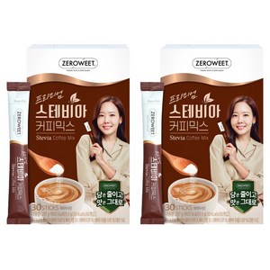 스테비아스위트 프리미엄 커피믹스 골드 에디션, 9.9g, 30개입, 2개