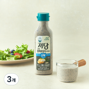 피그인더가든 저당 참깨흑임자 드레싱, 265g, 3개