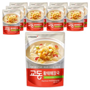 교동 황태해장국, 500g, 10개