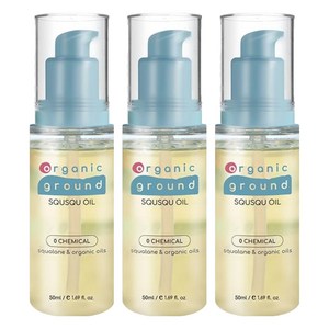 오가닉그라운드 스쿠스쿠오일, 50ml, 3개