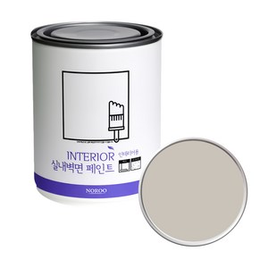 노루페인트 실내벽면 페인트, NU 3044 Abstract Beige, 1L, 1개
