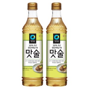 청정원 맛술, 830ml, 2개
