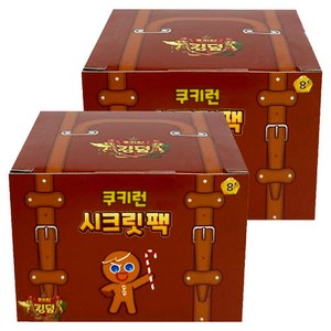 쿠키런 시크릿팩 피규어 랜덤발송, 2개