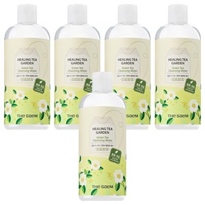 더샘 힐링 티 가든 그린티 클렌징 워터, 500ml, 5개