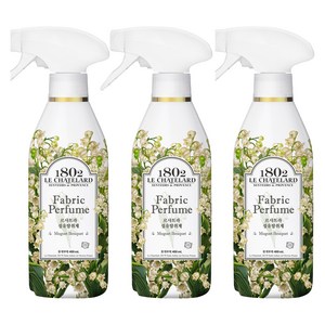 르샤트라1802 섬유탈취제 뮤게부케 본품, 400ml, 3개