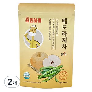 총영하이 배도라지차 플러스, 1.5g, 20개입, 2개
