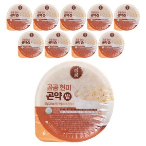 곰곰 현미 곤약밥, 150g, 10개 골드박스 특가